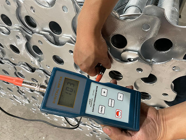 Measurement of Prop Zinc Thickness 10026