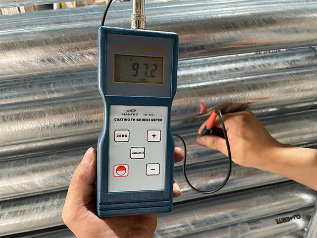 Measurement of Prop Zinc Thickness 10027