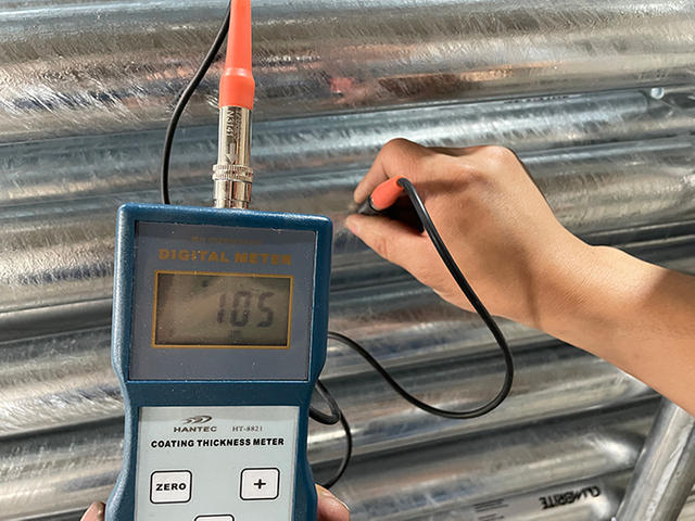 Measurement of Prop Zinc Thickness 10028