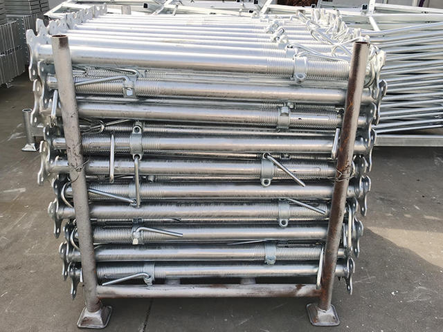 Scaffolding Steel Prop Pallet Packing Details 10033