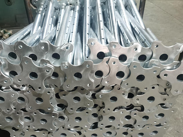 Scaffolding Steel Prop Pallet Packing Details 10034